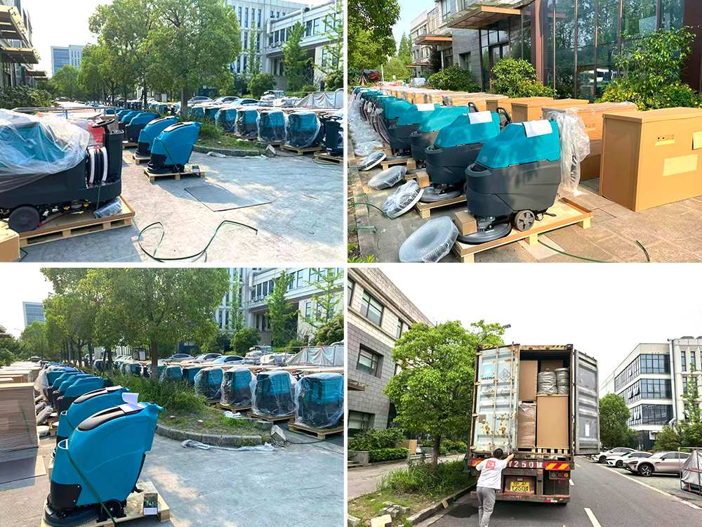 Livraison en gros en Europe : Autolaveuses et balayeuses à nacelle élévatrice conformes aux normes CE pour les maisons et les petits locaux commerciaux