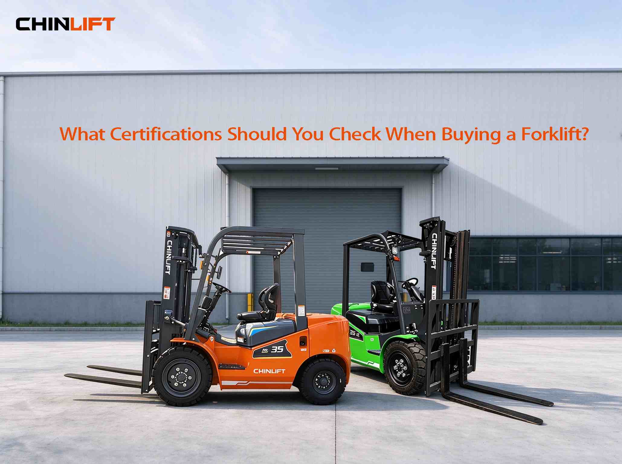 Quelles certifications faut-il vérifier lors de l'achat d'un chariot élévateur ?